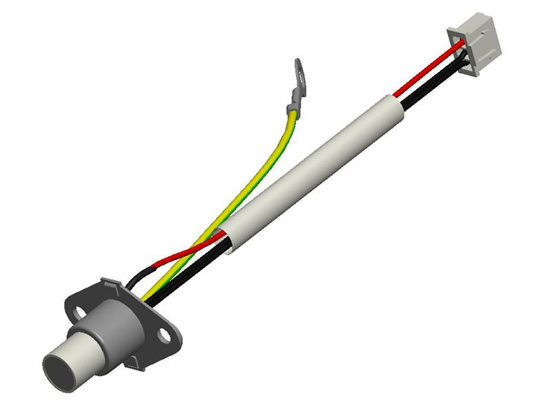 MJRA-C Ceramic Pot Bottom Temperature Sensor - 200℃ (with grounding device)